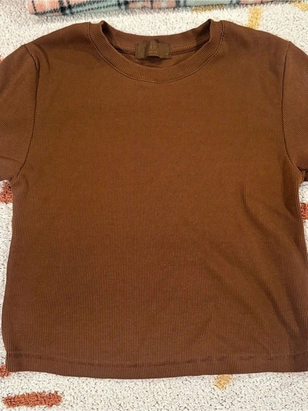 Nuuds Baby Tee in Brown